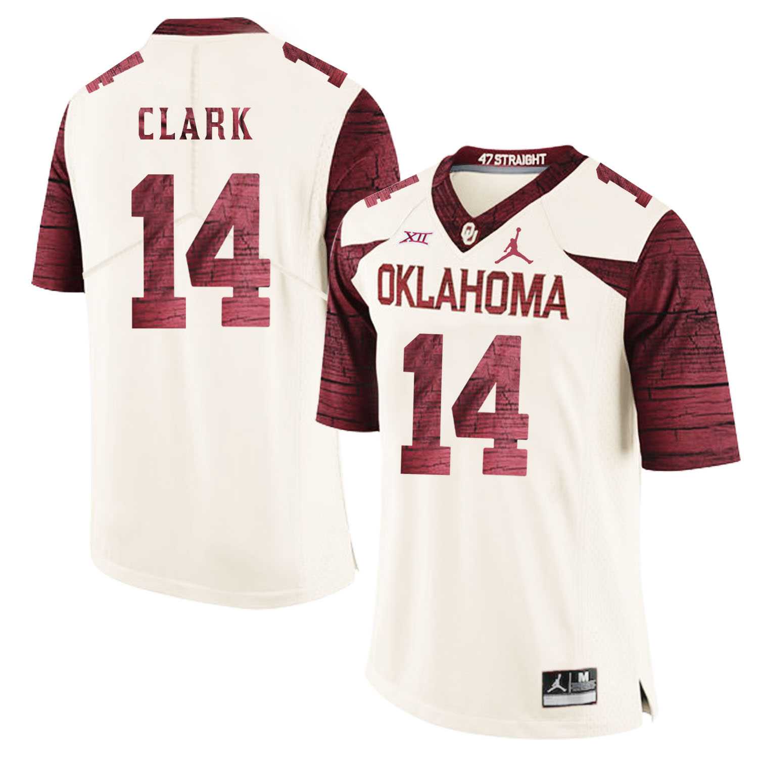 Oklahoma Sooners 14 Reece Clark White 47 Game Winning Streak College Football Jersey Dzhi,We sell and wholesale Oklahoma Sooners 14 Reece Clark White 47 Game Winning Streak College Football Jersey Dzhi on line form chian!